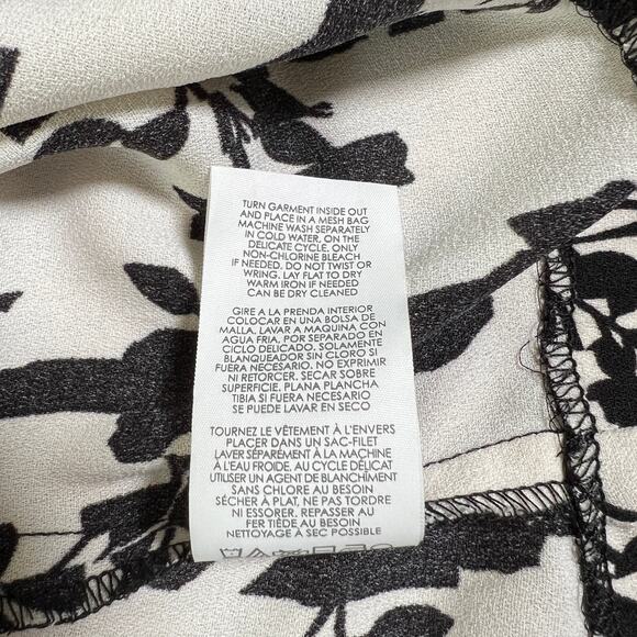 CAbi X-Factor Dress Black White Size Medium Spring‎ 2023 Work Party Cocktails - Picture 7 of 7